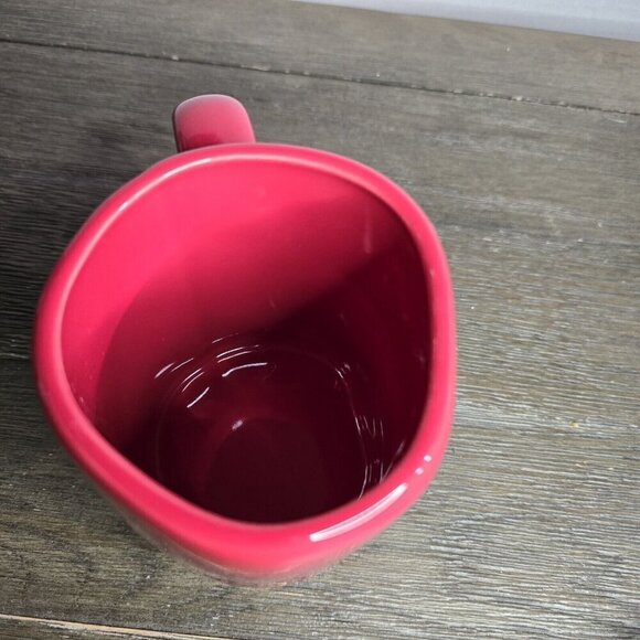 NWT Rae Dunn Artisan Better Together Valentine's Day Heart Topper Red Mug - Picture 8 of 10